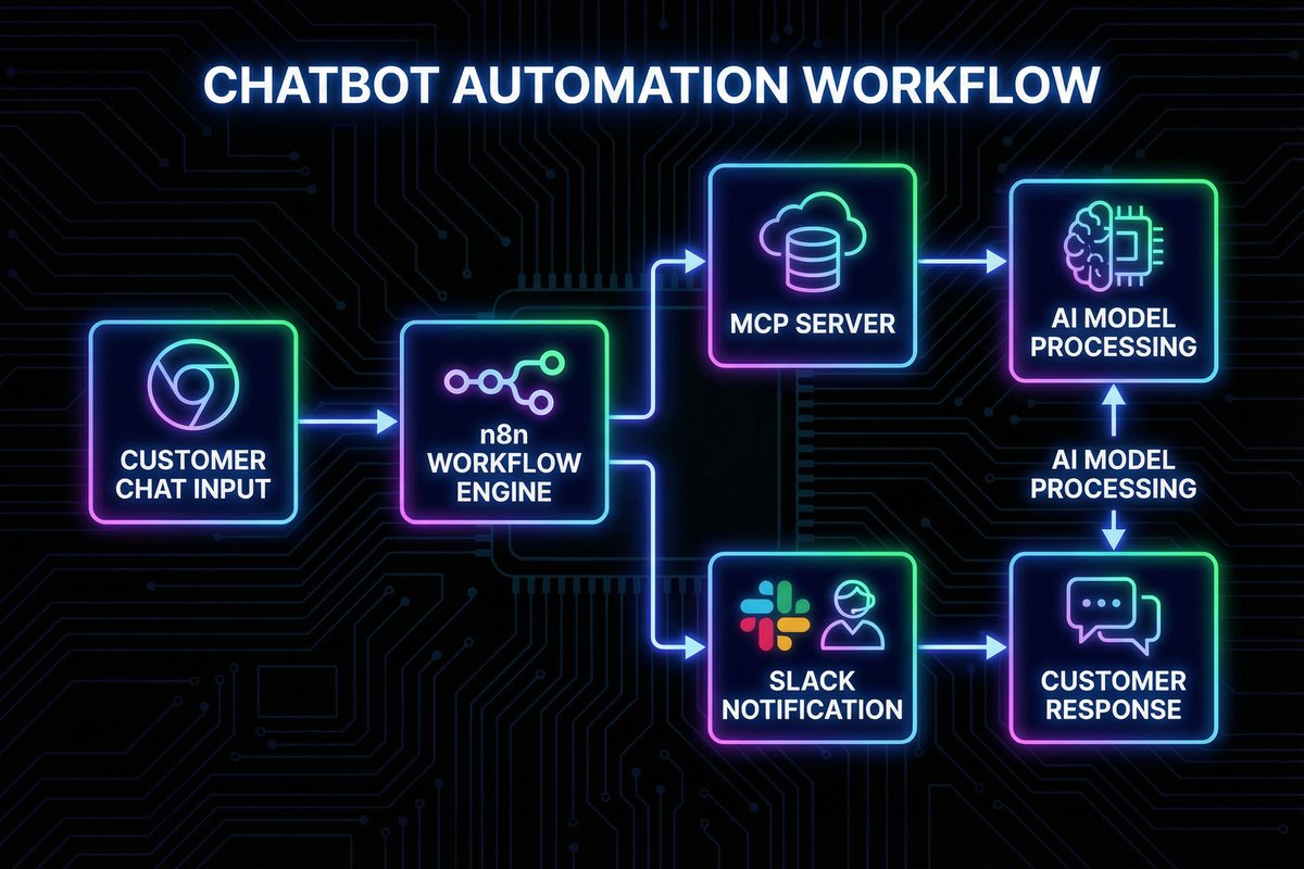 n8nとMCPサーバーを連携したカスタマーサポートワークフロー