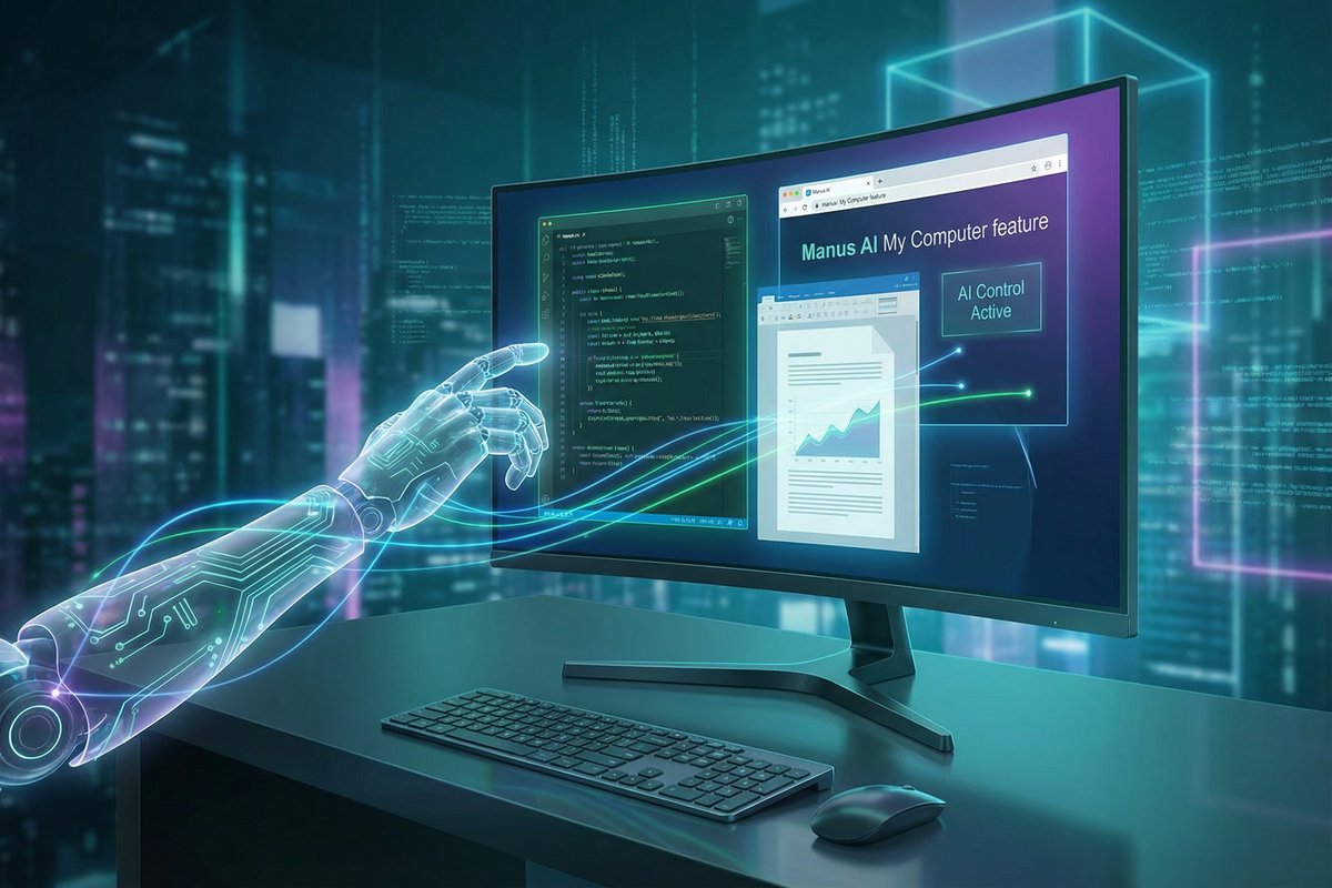 Manus「My Computer」機能解説：AIがデスクトップを操作する時代の到来